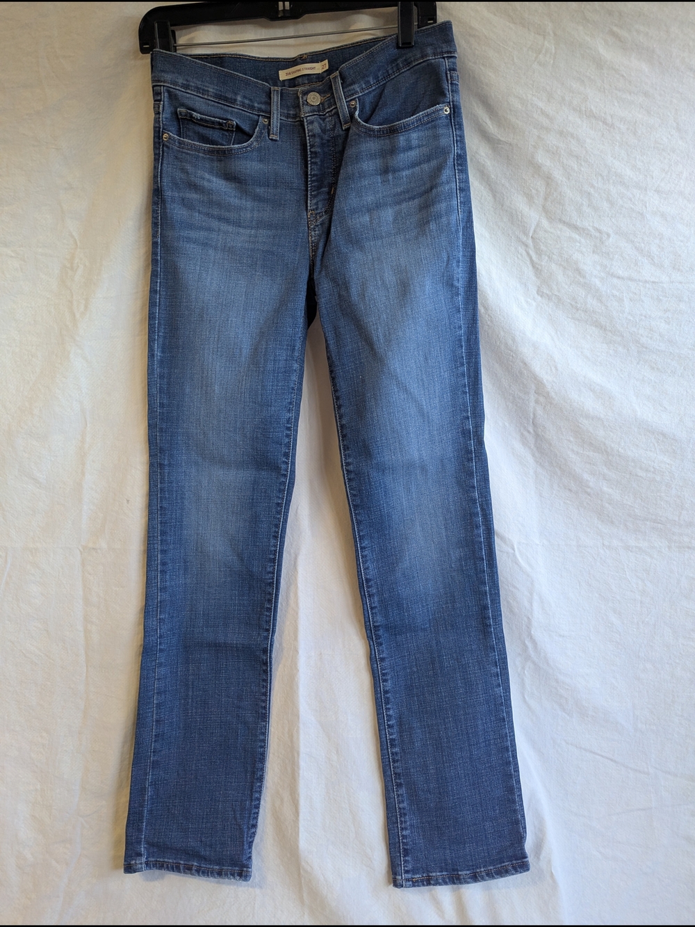 Levi's 314 Classic Women's Blue Straight-Leg Jeans